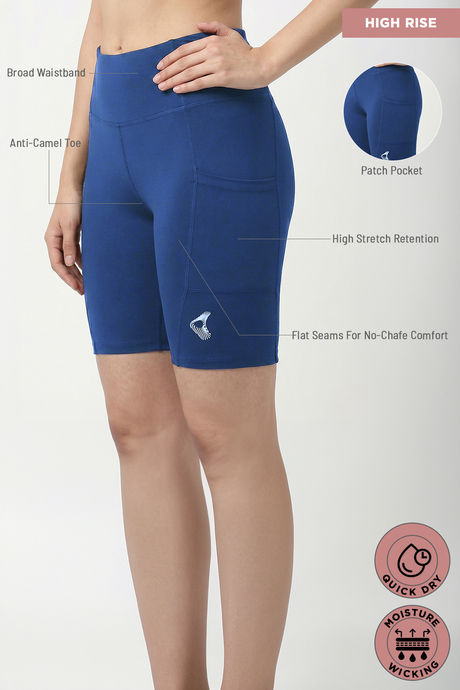 Zelocity Quick Dry Cycling Short - Blue — image 7